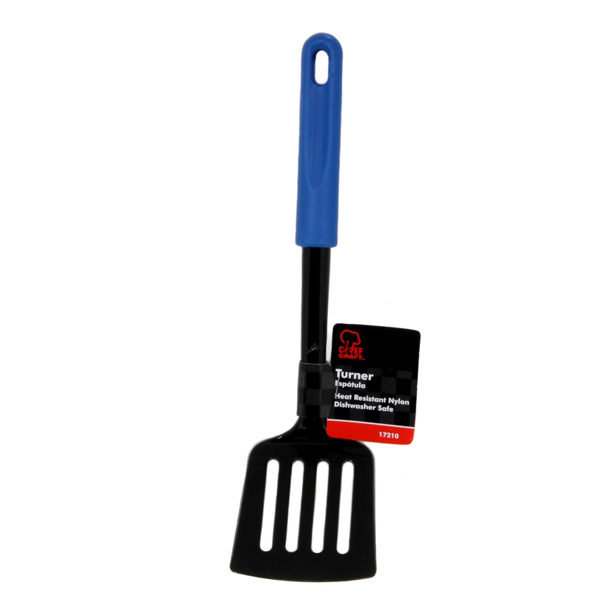 Chef Craft 17210 Basic Nylon Pfannenwender, blau/schwarz
