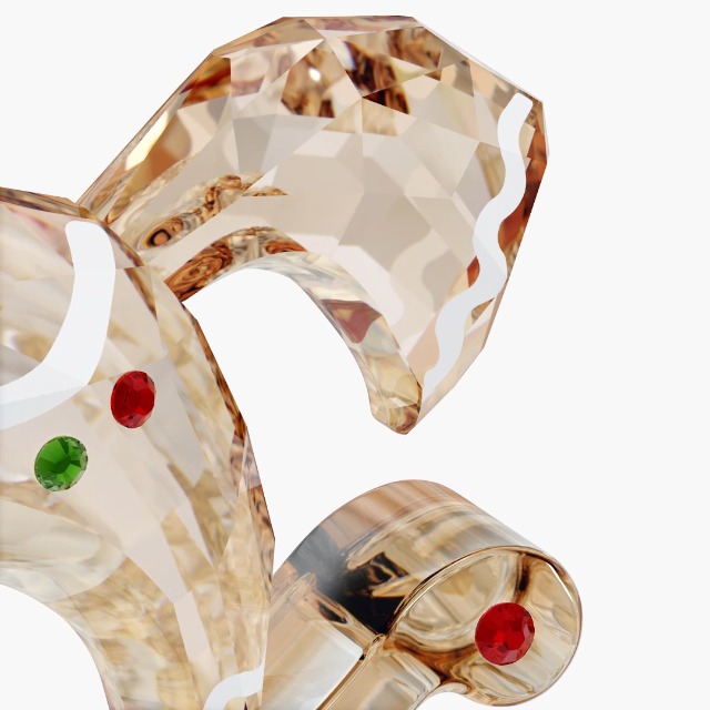 Amazon.com: Swarovski Holiday Cheers Gingerbread Rocking Horse