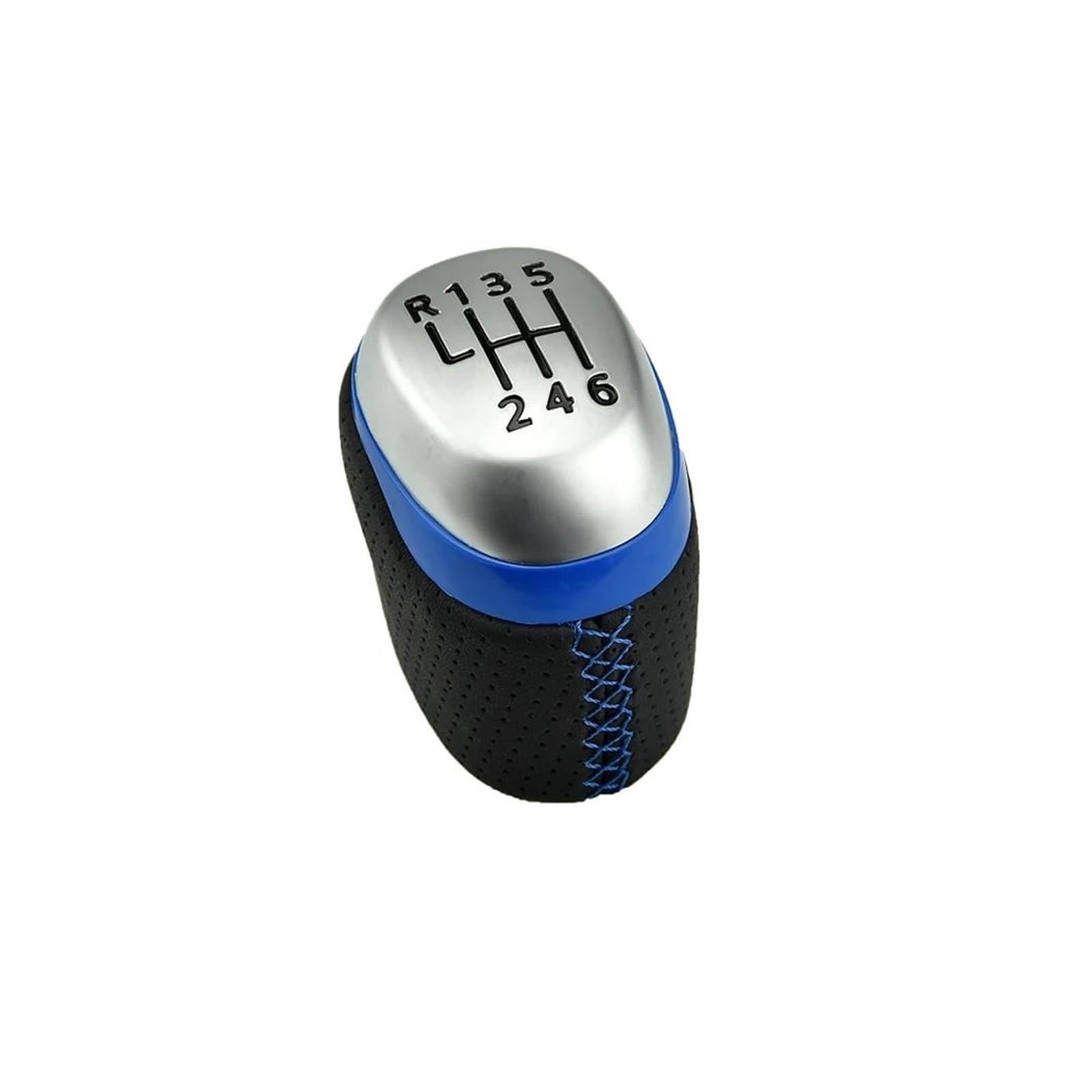 Zyincen Blue Speed Gear Shift Knob For Megane Mk4 Bfb 2016-2022 6 Speed Car Gear Shift Knob Manual Transmission Lever Head Replace(Blue)