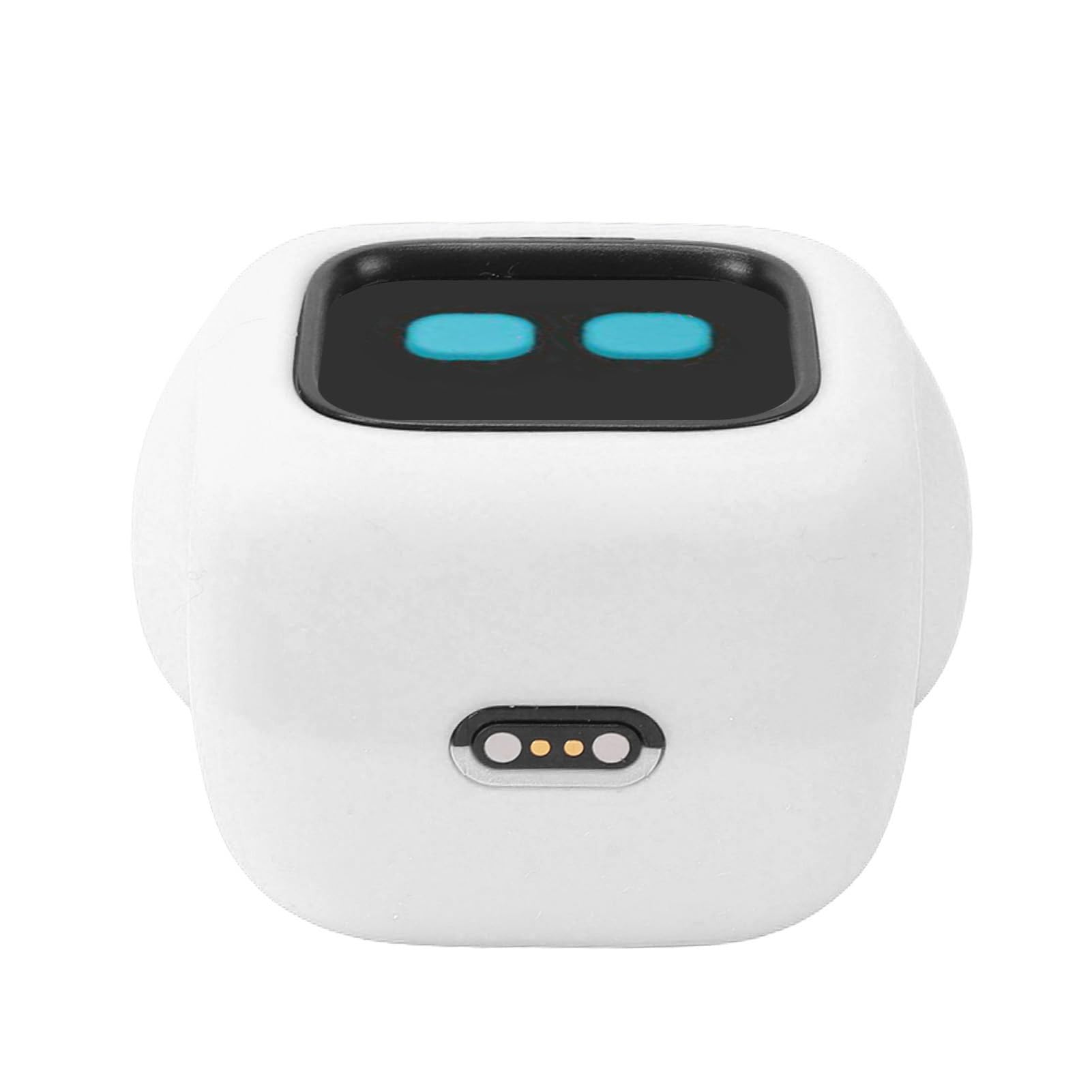 Robot Interactivo con IA, Mascota Electrónica con Reconocimiento | Configuración Multilingüe, Carga Magnética, Cuerpo de Silicona Compacto de 7x6x5 Cm, Batería de 800 MAh y Modos Duales de