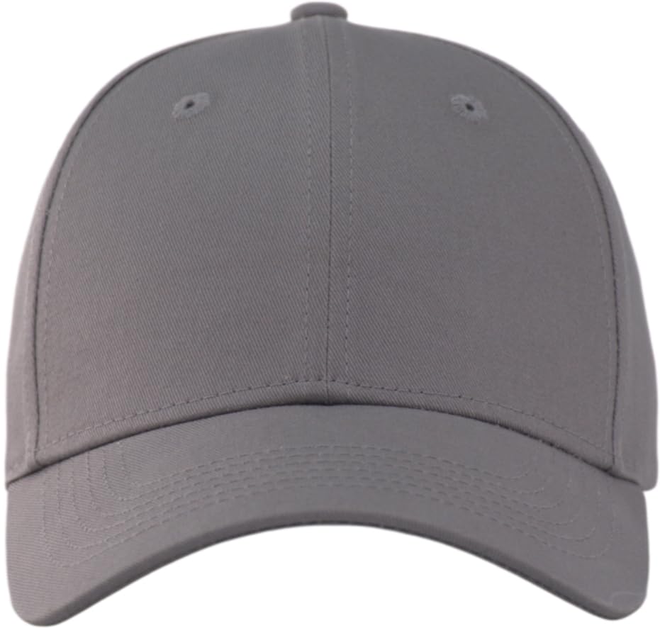 Image of TSSGBL Classic Plain Baseball Cap, Small /M-L /XL-3XL Big Head Fit, Unisex Adjustable Cotton Structured Golf Dad Hat