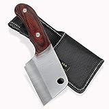 LIANTRAL Camping Knife Portable Kitchen Knife Outdoor Sports Quality Ebony Wrap Sharp Durable(LT-SO11-17)