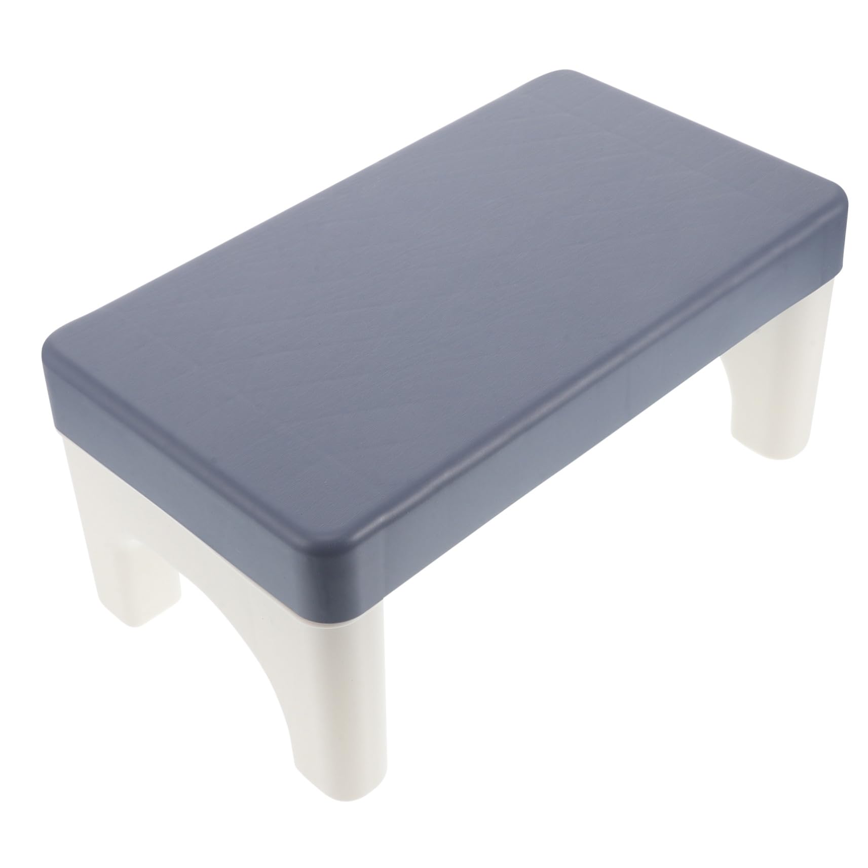 Tabouret de toilette Hemobllo avec base antidérapante et marchepied portable