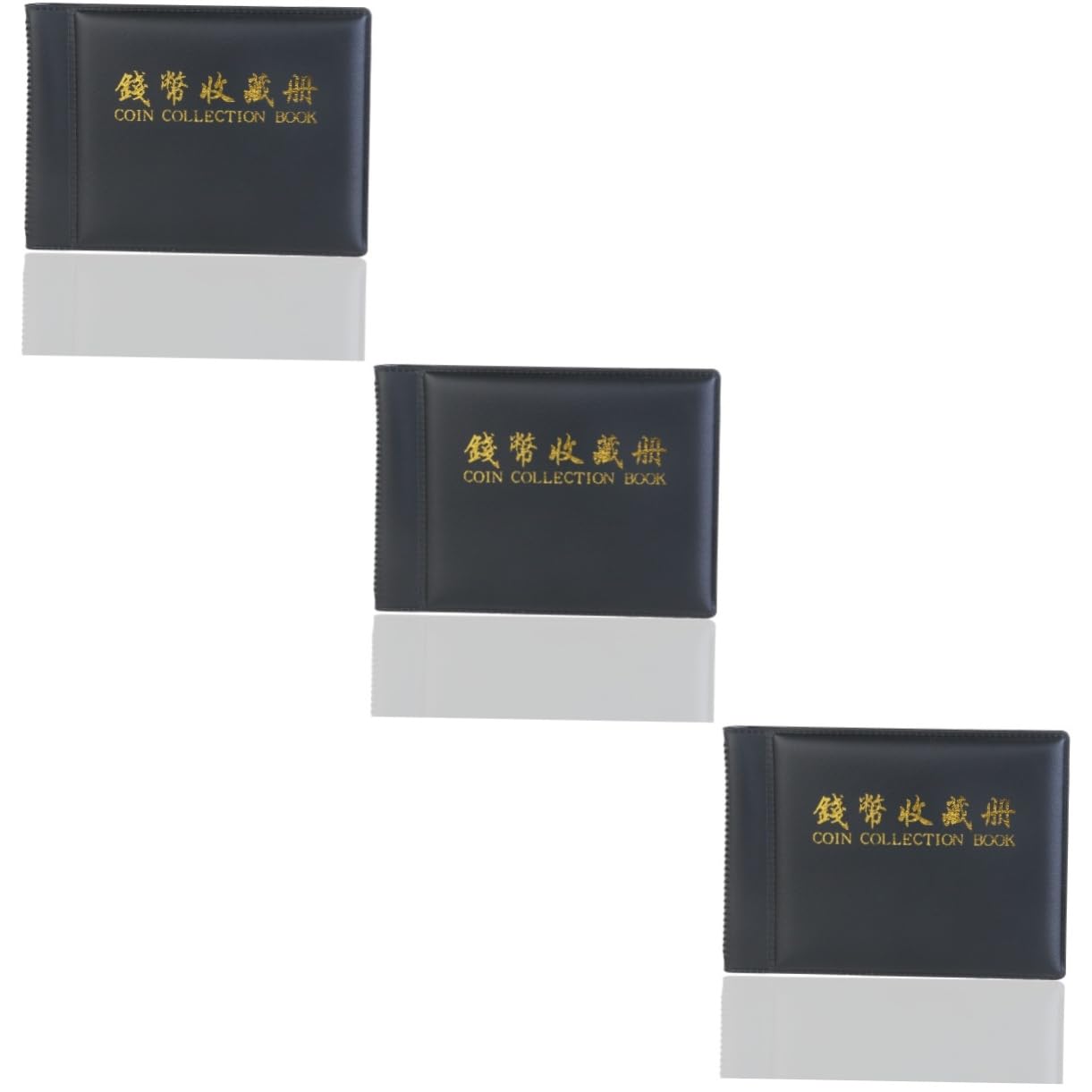 Amazon.co.jp: NAMOARLY 3個 コイン集めアルバム コインコレクションホルダー コイン集めの本 ポジショニングブック集 コイン収集ホルダー  コインコレクター コインコレクションブック コインアルバム : ホビー