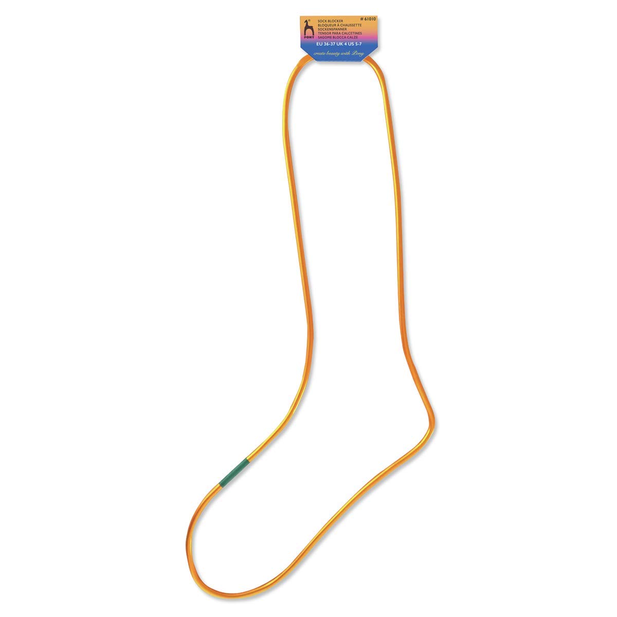 Pony Woolly Hugs Sock Blocker, Yellow, UK Size 3-4