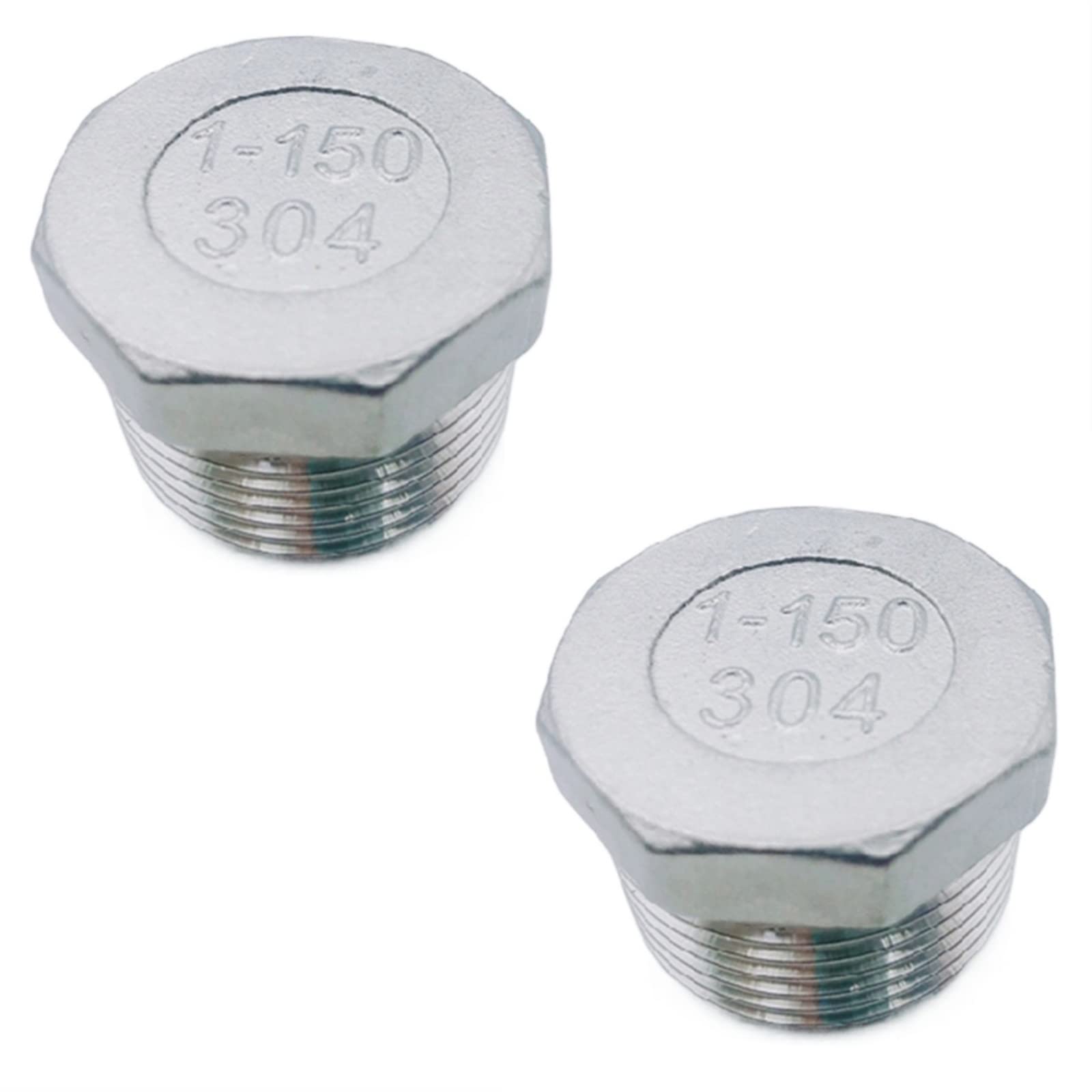 Acero inoxidable 304 tapa de extremo BSP de 3/8 para máxima resistencia mecánica