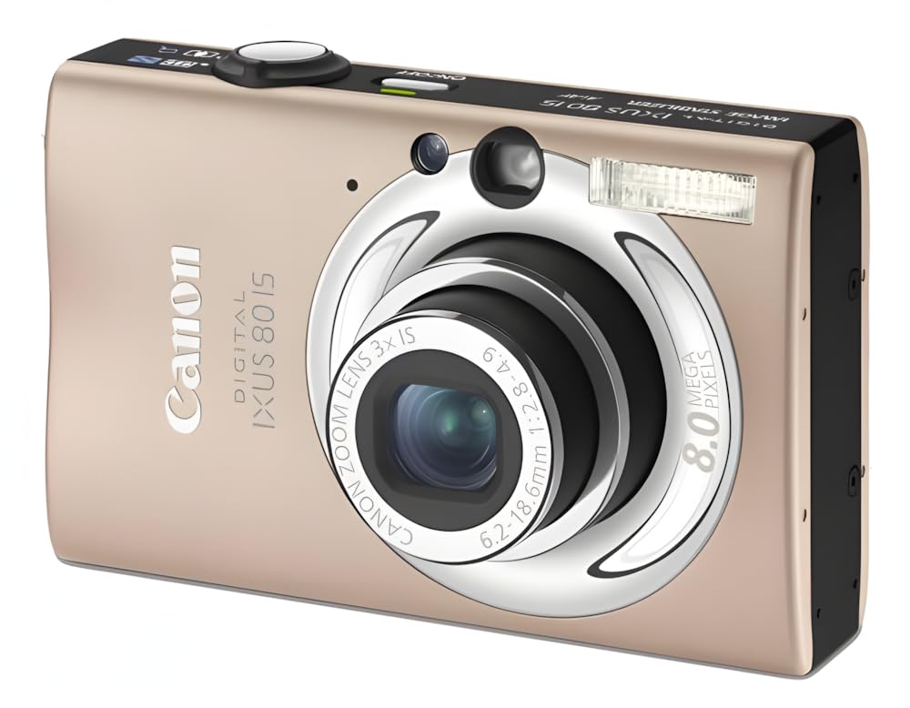 Canon Digital IXUS 80 IS digital camera (8 MP, 3-way optical zoom