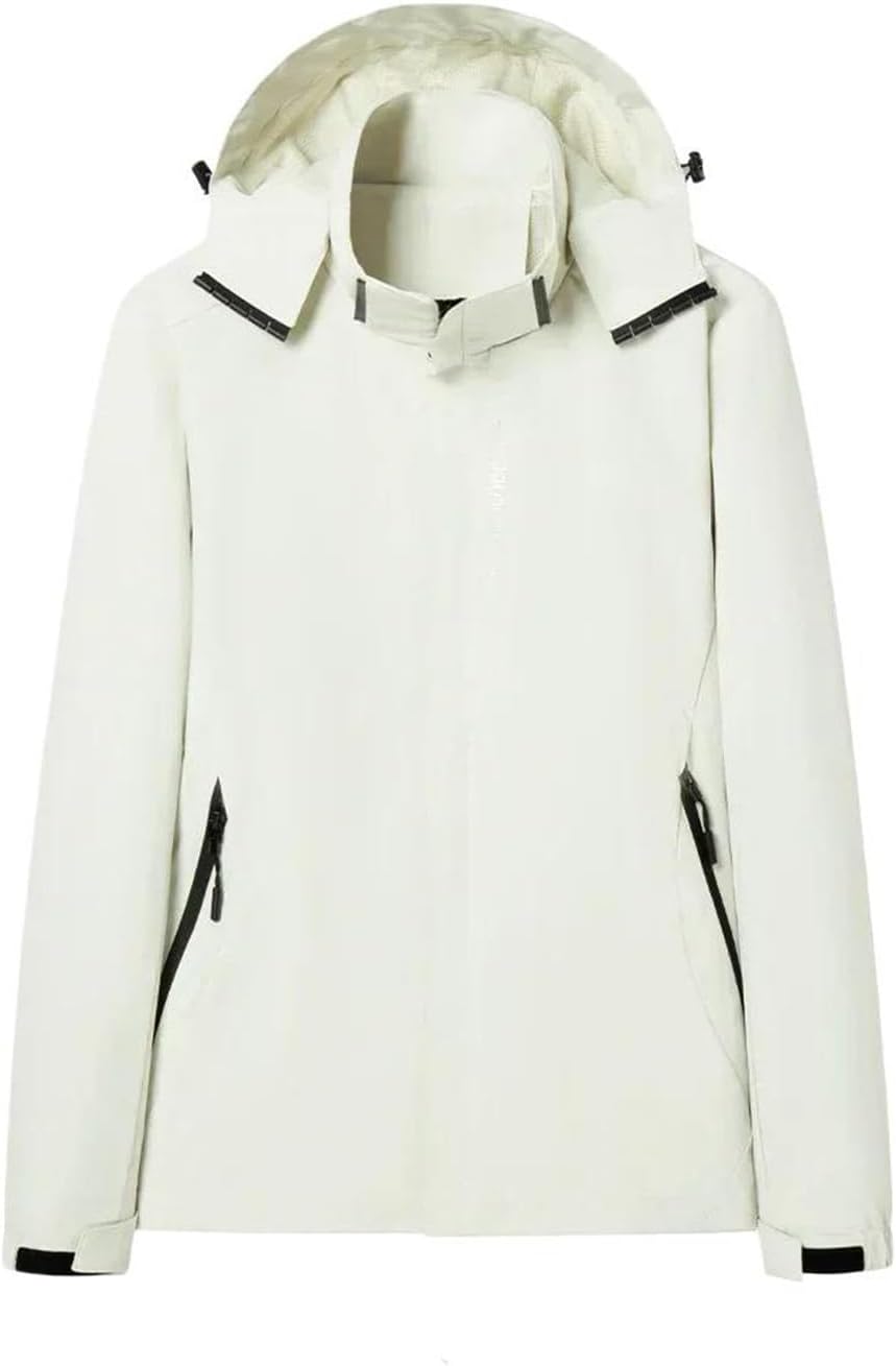 HSQIBAOER Men's Spring Autumn Jackets Windproof Waterproof Casual Clothes Camping Hiking Coats For Man