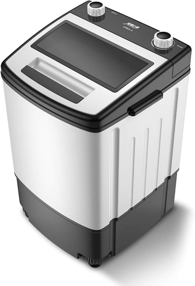 Gwwbd Blue/Light Washing Machines 6.5Kg Turbine Washing Machine And Spin Dryer 2 In 1 Laundry Cleaning Machine,With Uv Antibacterial Function,For Home Travel Camping Dorms Trip