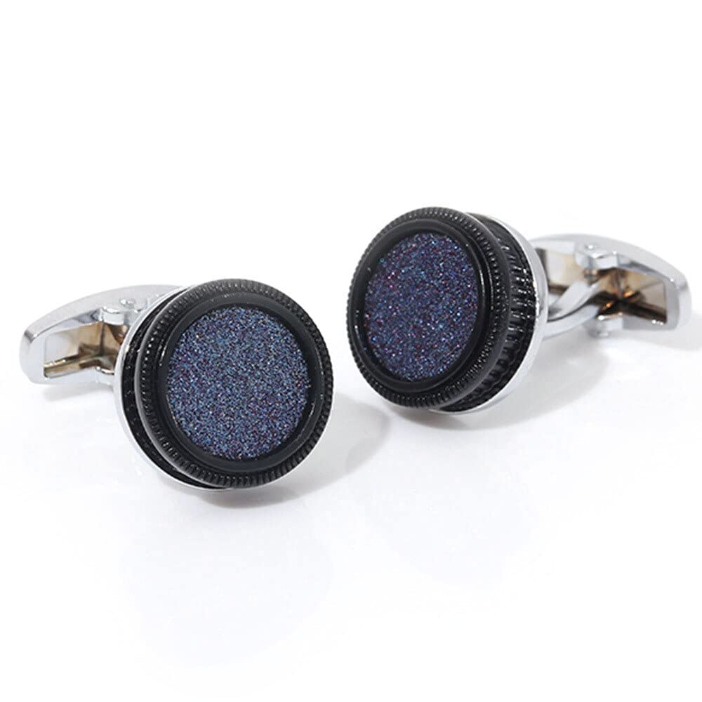 S&amp;W Wedding Cufflinks for Men Cuffs with Gift Box Business for Tuxedo Shirt
