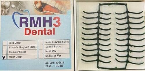 RMH3 Dental Molar Clasp Wax Green 10/pk