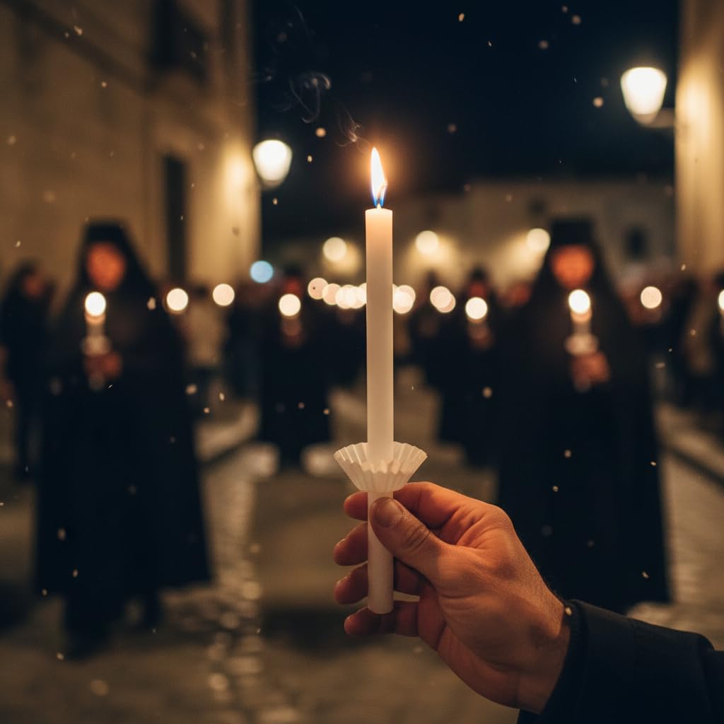 Cereria Di Giorgio - 10 Kg di Candele Votive - Circa 272 Pezzi - Diametro 1,3 cm Altezza 30 cm - Durata 5,5 ore