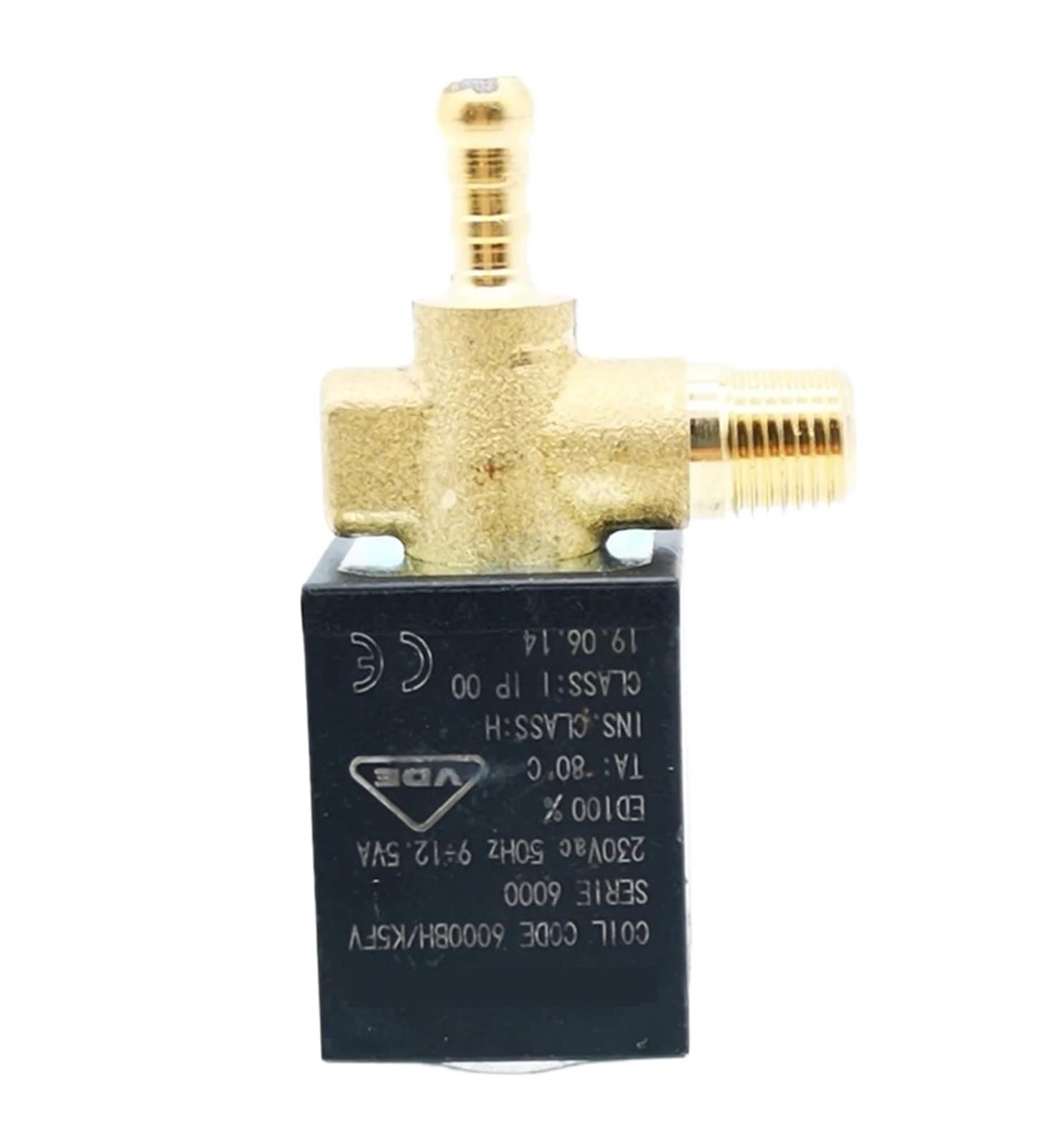Électrovanne en laiton série 6000 vanne électrique durable AC230V haute précision