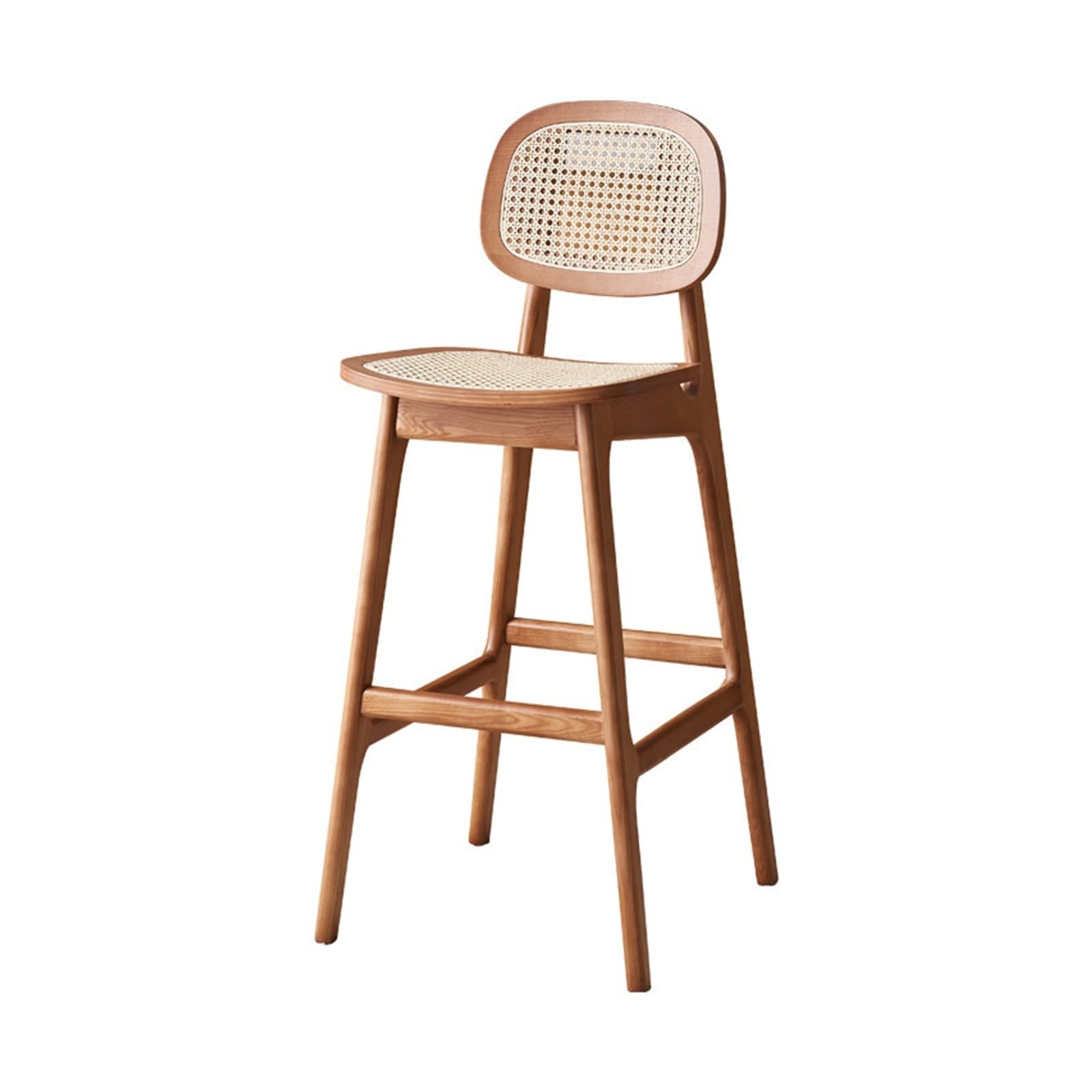 Tabouret de bar pliant en bois massif et chaise haute de maison