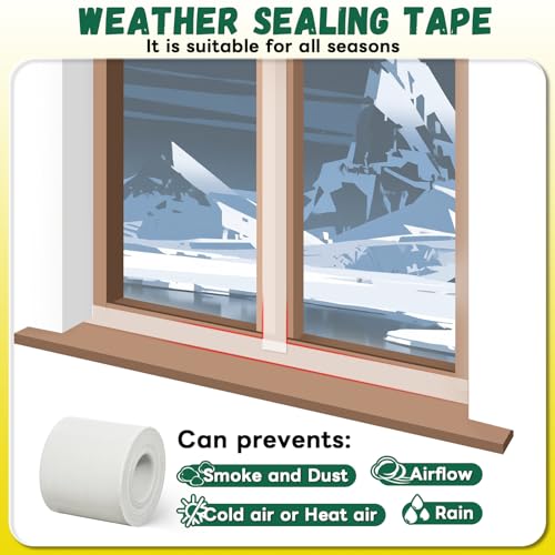 Image of Window and AC Air Conditioner Sealing Tape for Frame Draft