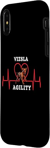Miniatura 8 de iPhone 11 Pro Dog Agility - my heart beats for Vizsla Agility Case