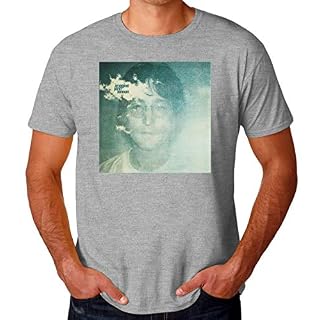 Wicked Design John Lennon Imagine T-Shirt pour Hommes X-Large - Les Beatles, Paul McCartney, John Lennon, RIngo Starr, George Harrison