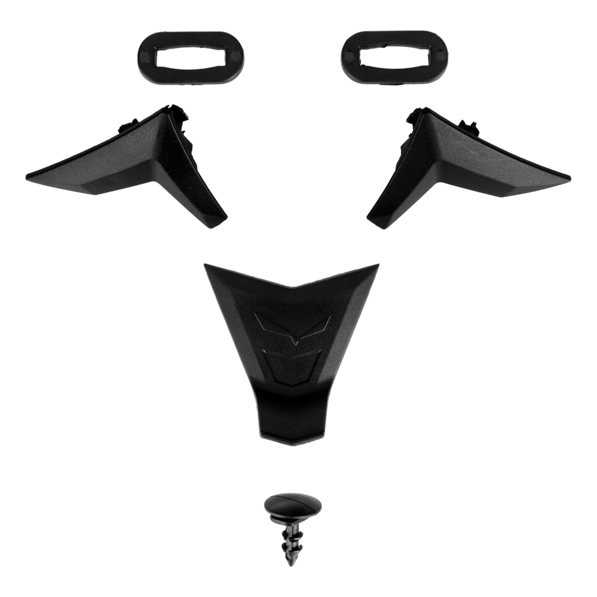 SALEWA Piuma 3.0 Lamp Clip Casco, Nero, Taglia Unica