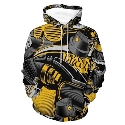 Hoody sweatshirt UMENG premium pull à manche longue aux finitions soignées taille S