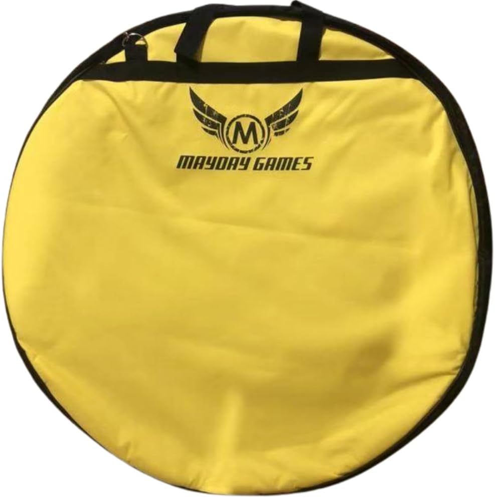 Deluxe Crokinole Carrying Case, Yellow