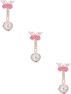 3 peças lapela movimento médico presente segundo médicos médicos, relógios estudantes fácil estudantes ao ar livre para médicos túnica única médica enfermeira, alpinistas metal chique