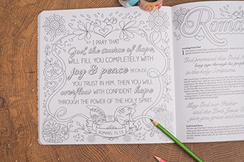 Inspire: Acts & Romans (Softcover): Coloring & Creative Journaling Through Acts & Romans