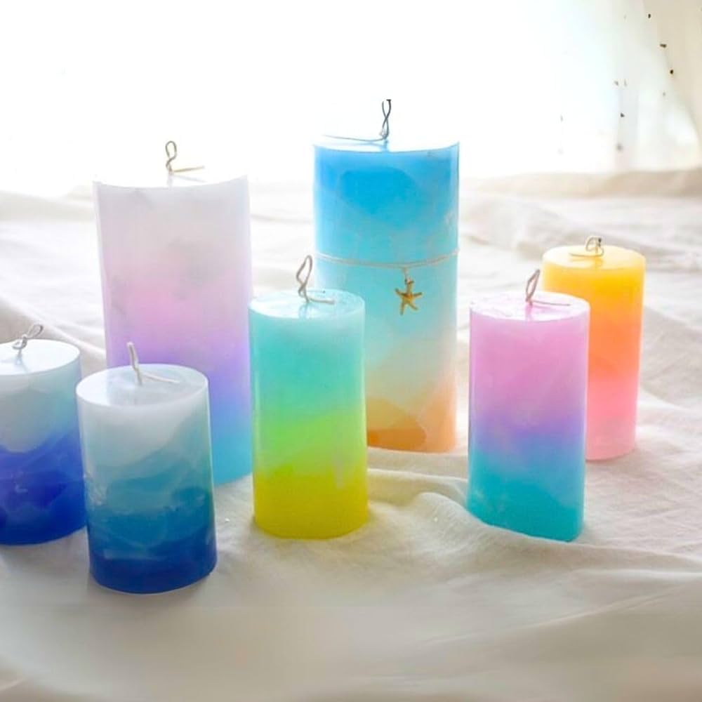 Amazon.co.jp: ミルティクラフト キャンドル モールド 円柱 ポリ