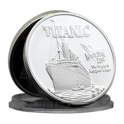 British Titanic Commemorative Coin Metal RMS Craft Medal Collection Home