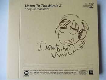 初回版パッケージ/Listen To The Music 2：槇原敬之未開封CD Amazon.co.jp: Listen To The Music 2: ミュージック
