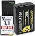 Produktbild PATONA Protect BLX-1 Akku 2400mAh mit USB-C Ladegerät PD Performance Kompatibel mit Olympus OM-1 OM1 OM-3 OM3 BLX1 BL-X1 BL X1 BLX 1 Ersatzakku hitzeresistent & feuerhemmend, mit NTC-Sensor