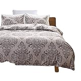 Black Temptation Inicio Impreso Lujo Soft Hotel Duvet Cover Set 2PC Twin Size # 141