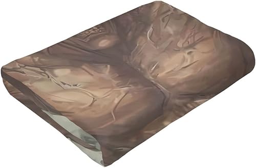 Miniatura 6 de Manta de anime Baki The Grappler Yujiro Hanma de microforro polar ultra suave, acogedora y cálida, adecuada para todas las salas de