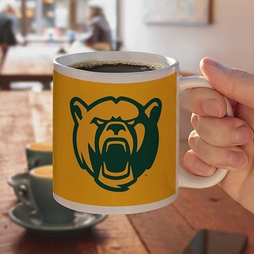 Vista 495 de GRAPHICS & MORE Taza de café de cerámica con logotipo secundario de la Universidad Bob Jones, tazas de regalo novedosas para café, té y bebidas