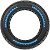 10x2.5 Solid Off-Road Tire for MaxG30 and Compatible Models Offering Maintenance-Free Operation and Superior Traction on Various Surfaces (Blue line)