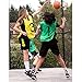 LVL10 Pro Sports Pinnies - Reversible Numbered Pinnies with Premium Fabric, Comfortable Fit and Fade-Resistant Print - Adults Kids (Large, 12 pack (1-12), Yellow/Black)