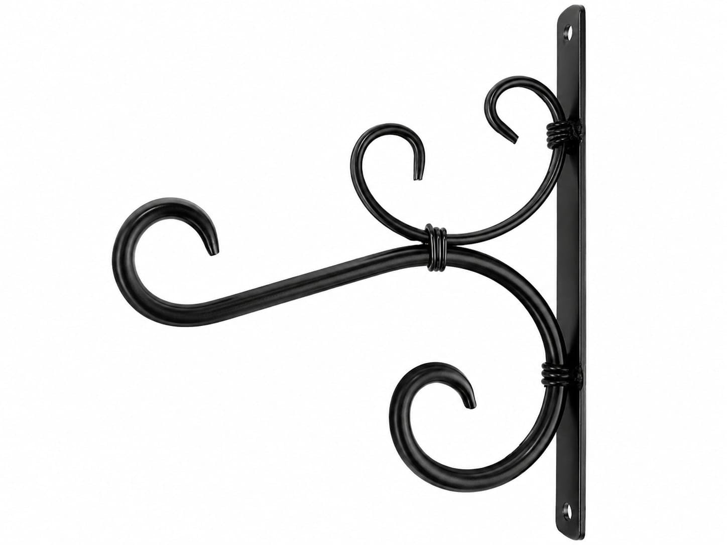 Pack of 2 Iron Wall Brackets & Decorative Hooks for Hanging | Decorative Hooks for Hanging | Balcony Decoration | Plant Hangers-image-36