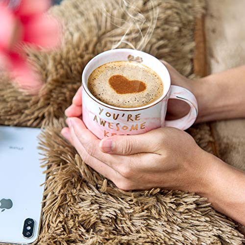 Thank You Gifts - Funny Inspirational, Thoughtful, Birthday, Friendship, New Job Gifts Ideas For Women Friends, Coworkers, Boss, Employee - Graduation Gifts For Her - Ceramic Coffee Cup #TOP4