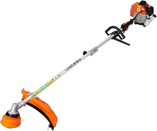 Miniatura 3 de 56CC 4 en 1 herramienta de recorte multifuncional, sistema de herramientas de jardín de 2 ciclos con sierra de poste de gas, cortasetos, recortadora