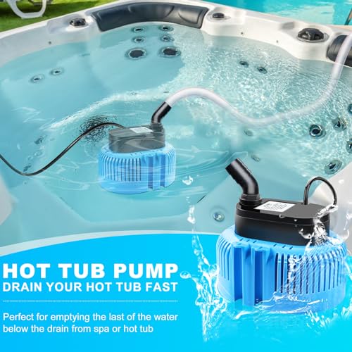 Deeprbetter Pool Cover Pump Above Ground, Submersible Water Pump thumb #1