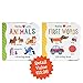 Babies Love Animals & First Words 2-pack - A Lift-a-Flap Board Book Bundle Set for Babies and Toddlers, Ages 1-4