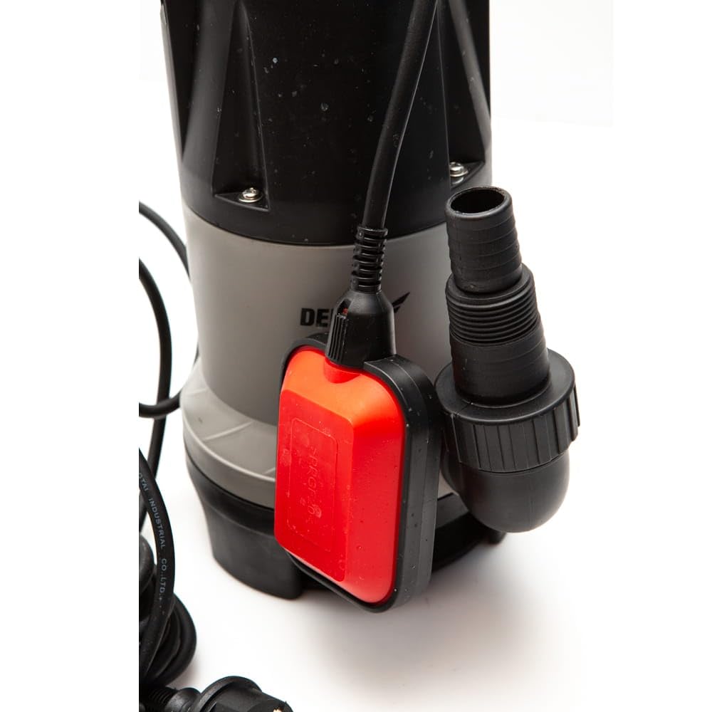 Dedra DED8841 – pompa zanurzeniowa 550 W do wody czystej i brudnej, wydajność 11 000 l/h, wysokość podnoszenia 7 m, przewód 10 m, IPX8