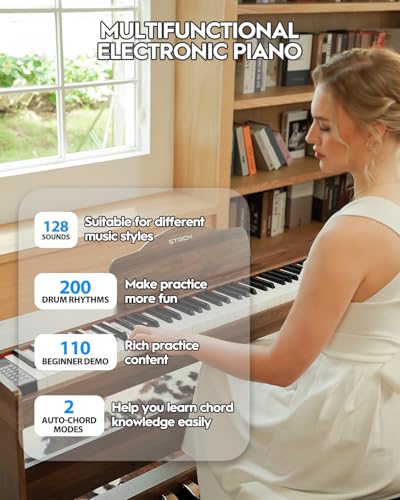 Professional 88-Key Weighted Hammer Action Digital Piano