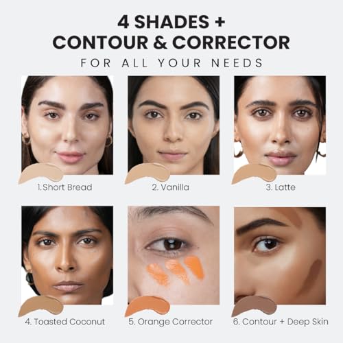 Image of INSIGHT Cushion Concealer for Natural Flawless Finish | Vitamin E Infused | Featherlight, Buildable Coverage | Multipurpose & Travel-Friendly | Shade: Toasted Coconut, 3g