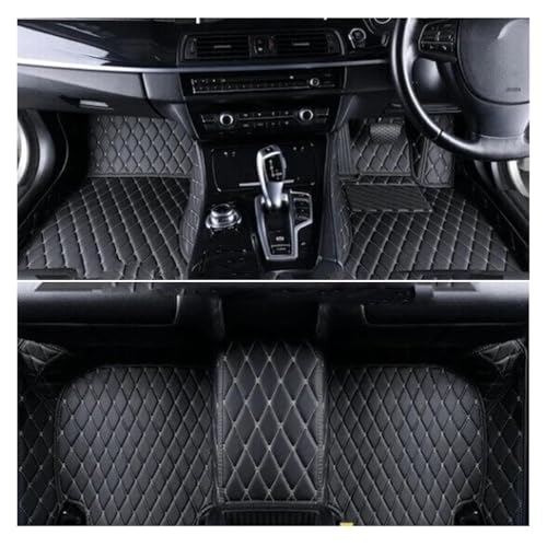 Tapis de sol voiture imperméables et antisalissure pour ZS RHD noir beige