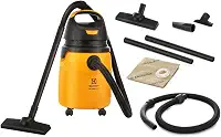 Aspirador água pó Electrolux potente função sopro limpeza profunda 1300W 20L total 18L util protetor termico GT30N 220v