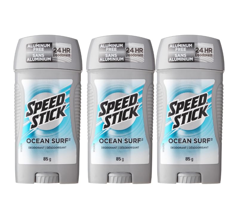 Speed Stick Clear Déodorant, Ocean Surf, 85g (emballage de 3)