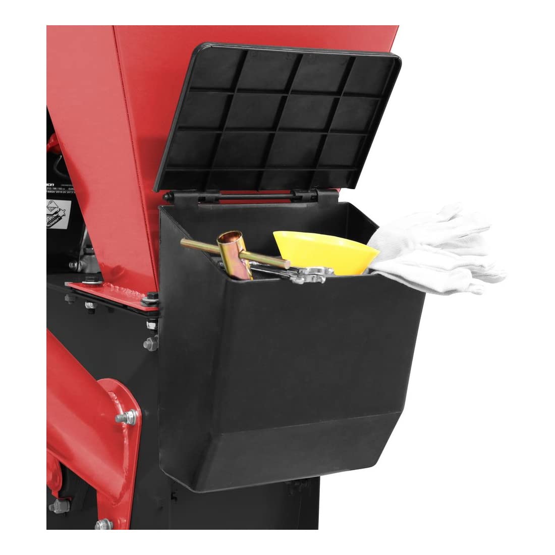 GÜDE GH 651 B Trituradora de jardín | Motor de gasolina | 4800 W de potencia | Para ramas con hasta 76 mm de diámetro | Suspensión