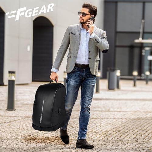 F Gear Siroco 23L Black Laptop Backpack - Image 7