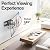 Full Motion Mount, USX MOUNT UL Listed TV Wall Mount for Most 42-84 inch TVs, Holds up to 120lbs, Max VESA 600x400mm, Swivel TV Bracket with Dual Articulating Arms Tilt Rotation Fits 16" Wood Stud