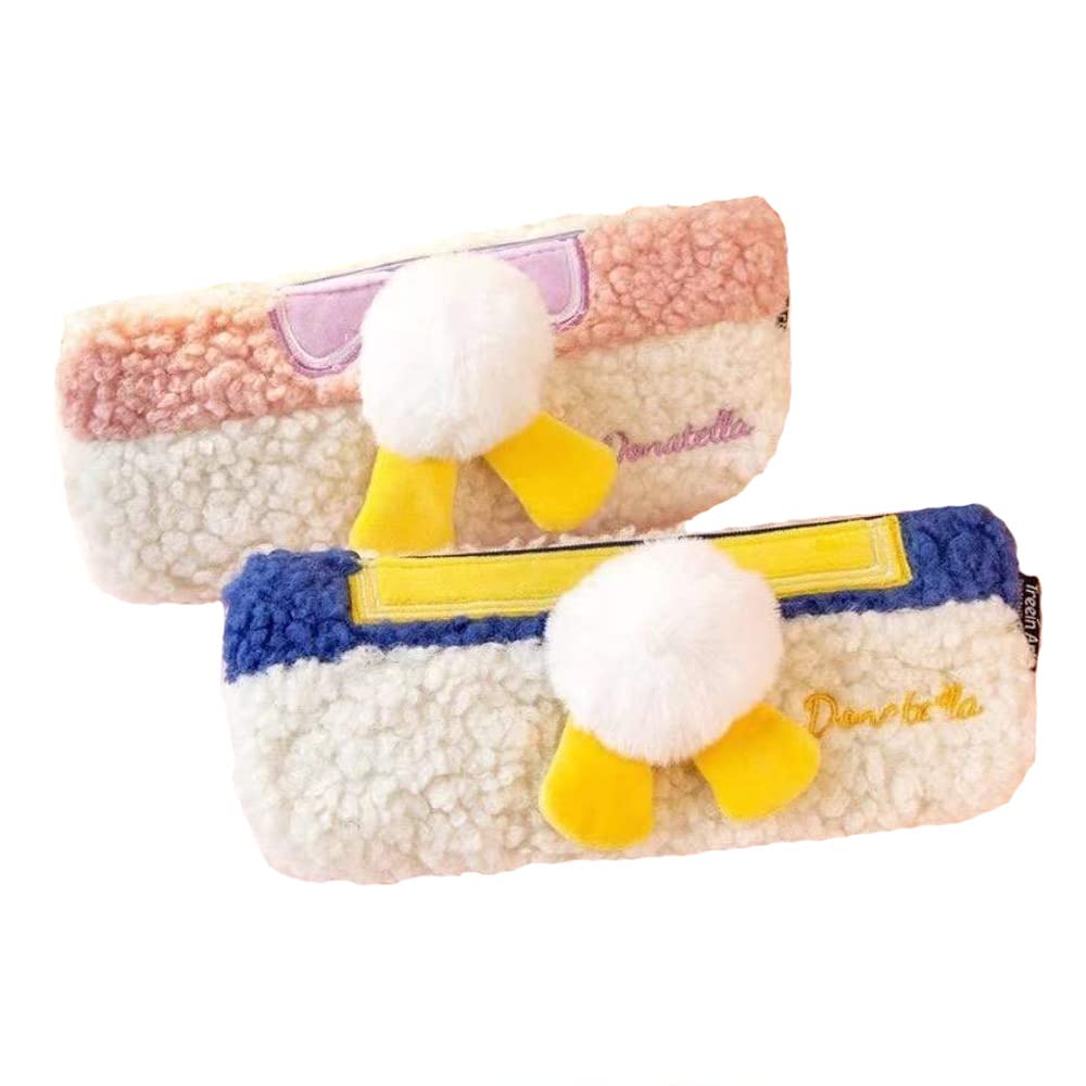 Amazon | ドナルド デイジー ふわふわ 可愛い ぬいぐるみ ペンケース